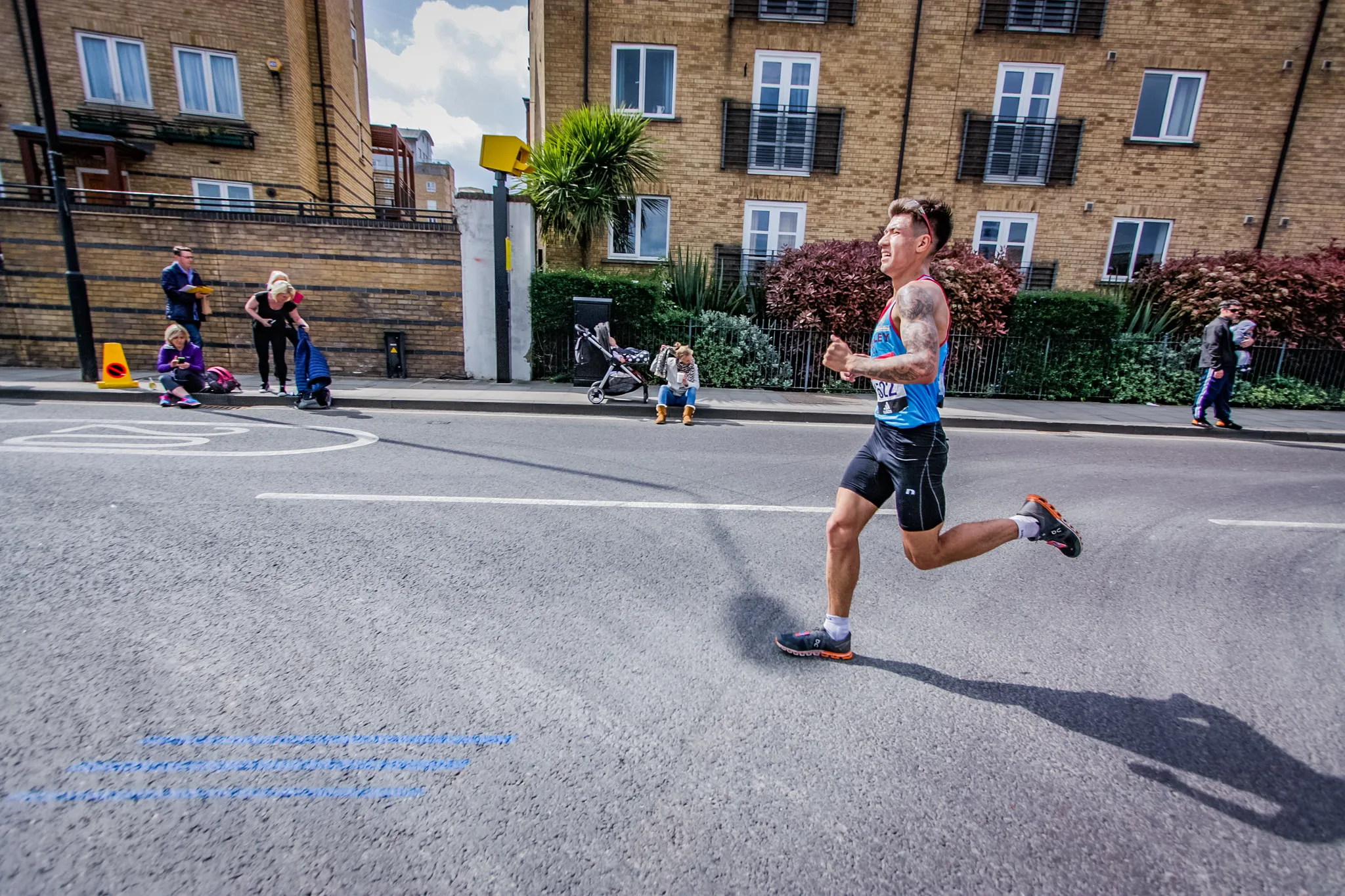 Runner #1522, 2017 London Marathon