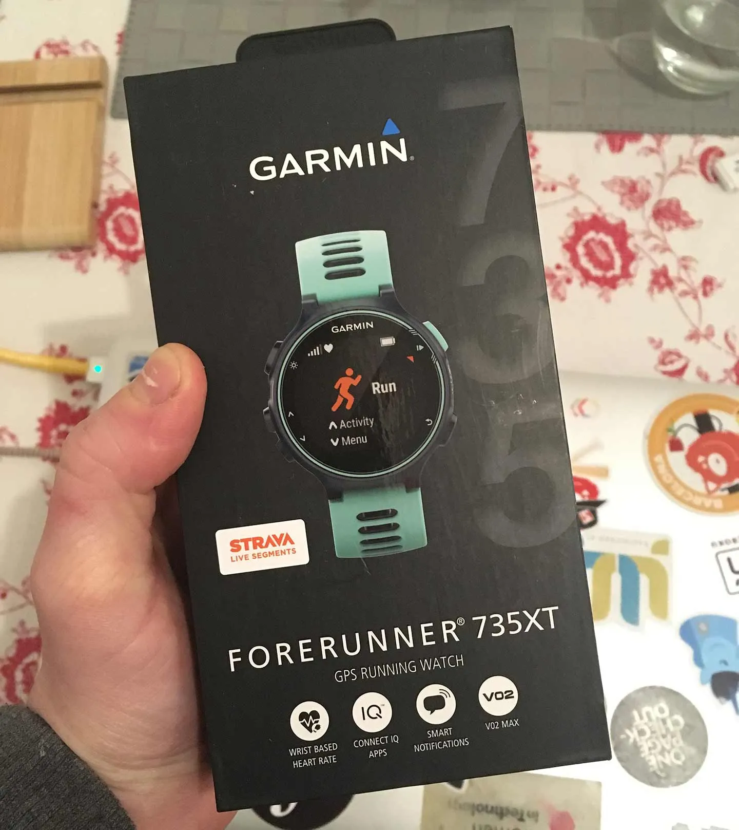 Unboxing my new watch - Garmin 735XT