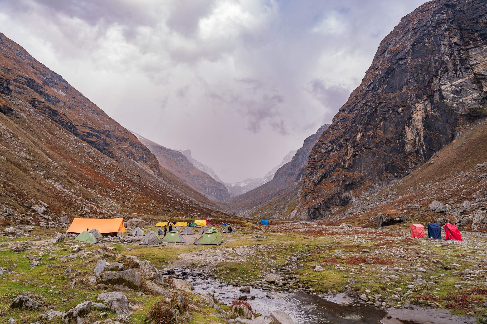 Day 2 of Hampta Pass Trek, Himalayas, India