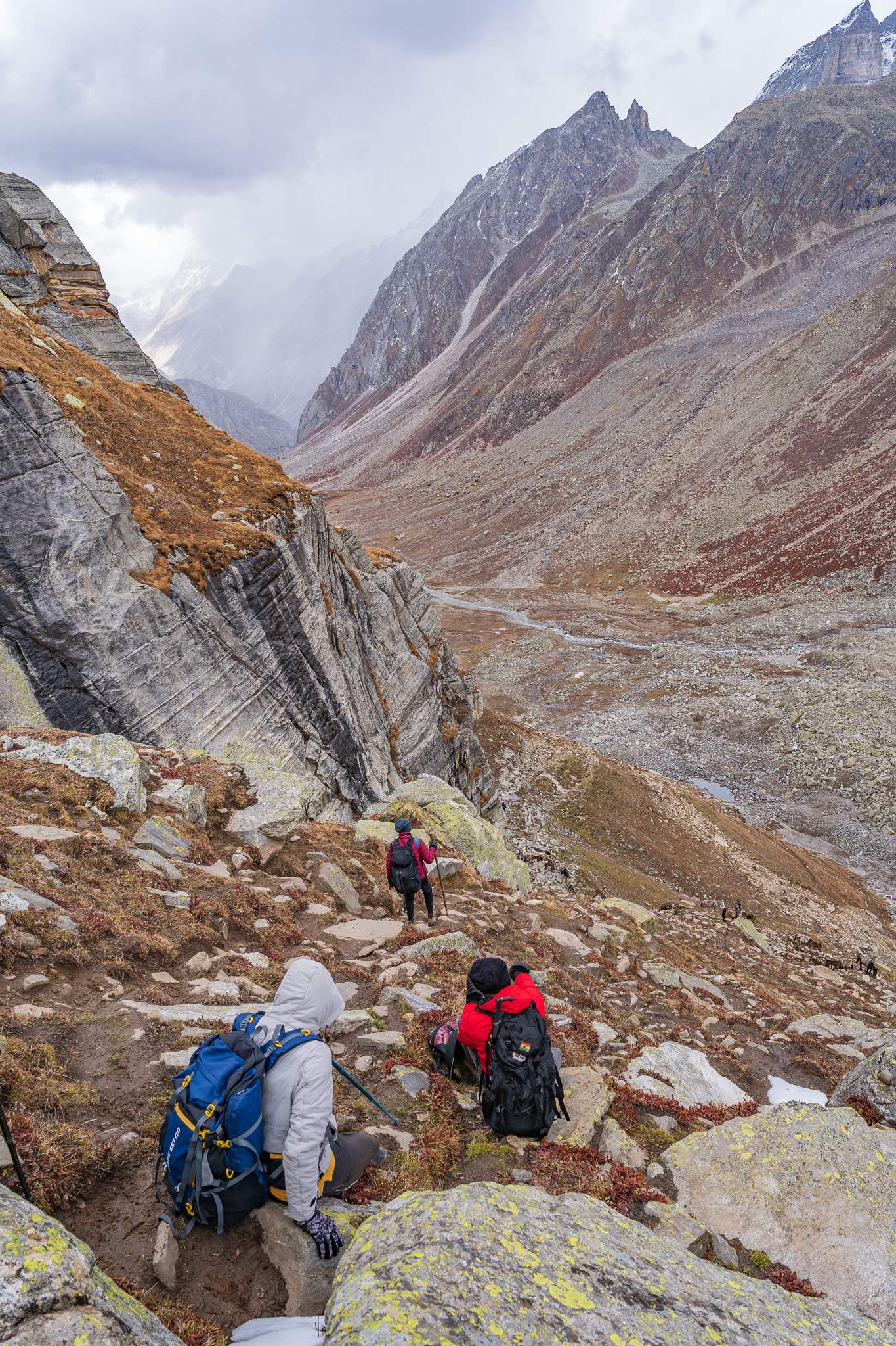 Day 3 of Hampta Pass Trek, Himalayas, India