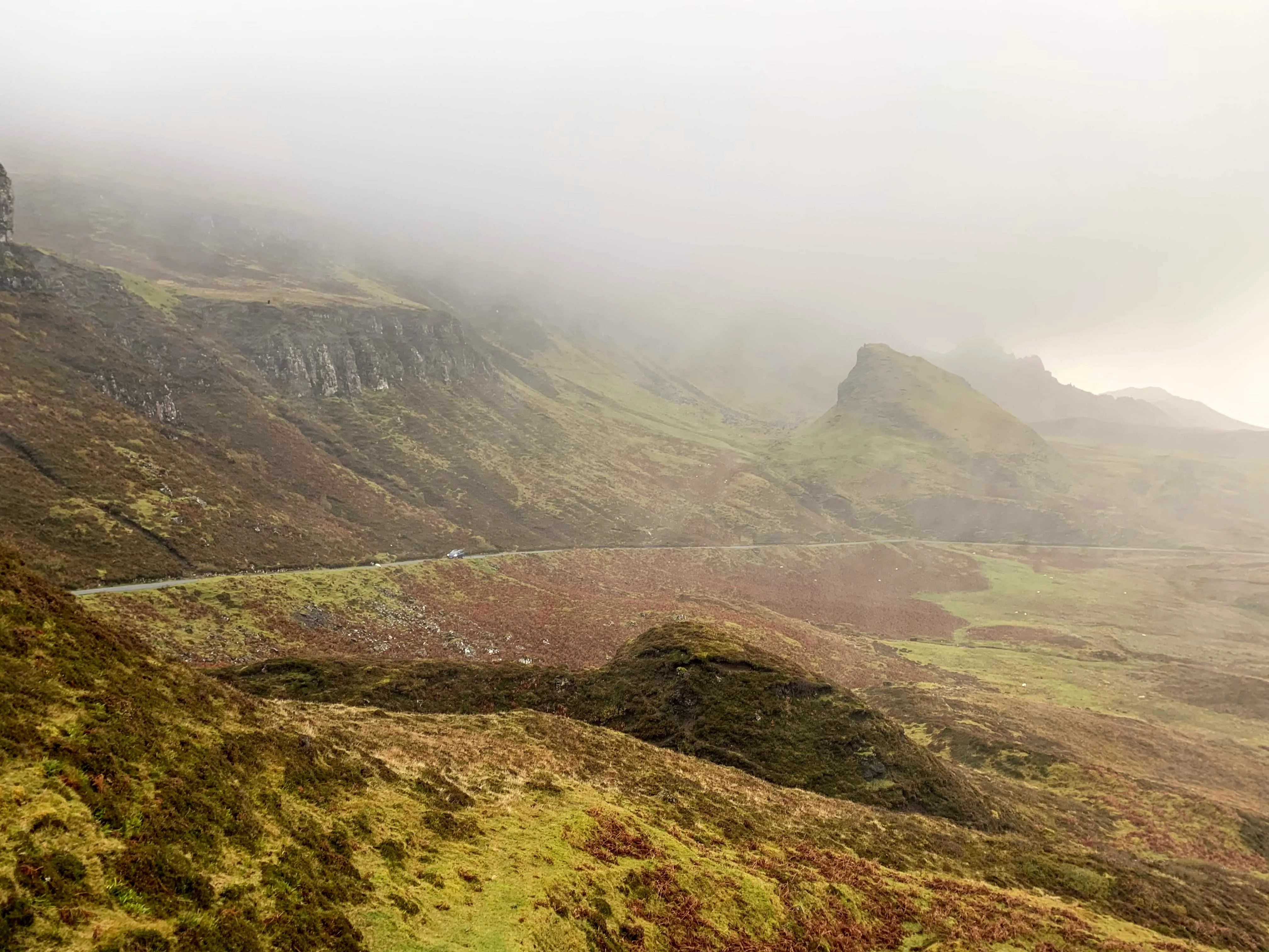 A view on the Isle of Skye, Scotland