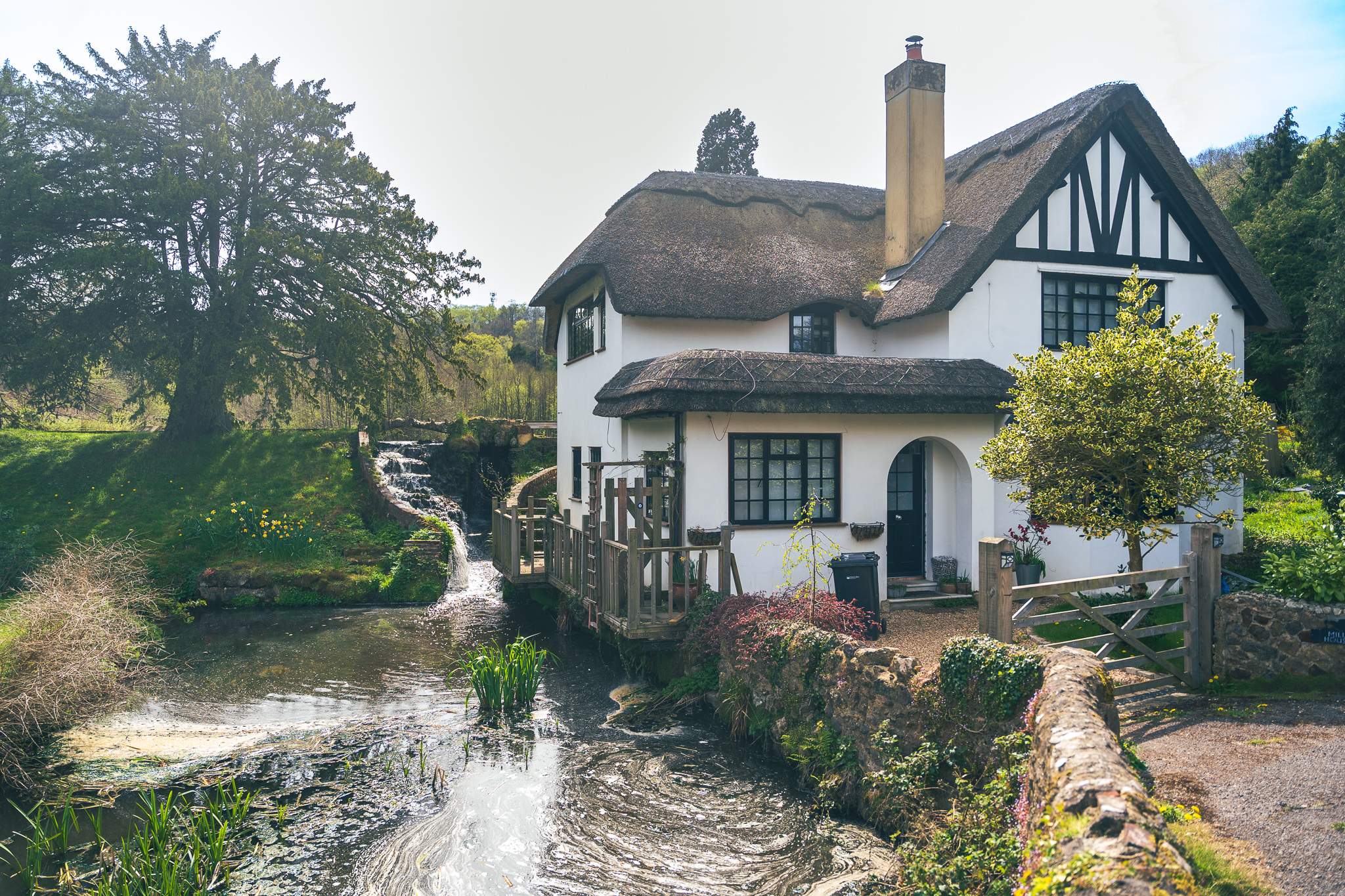 The Old Mill House, Westcott, Surrey - (note, we passed the mill house much later on the route)