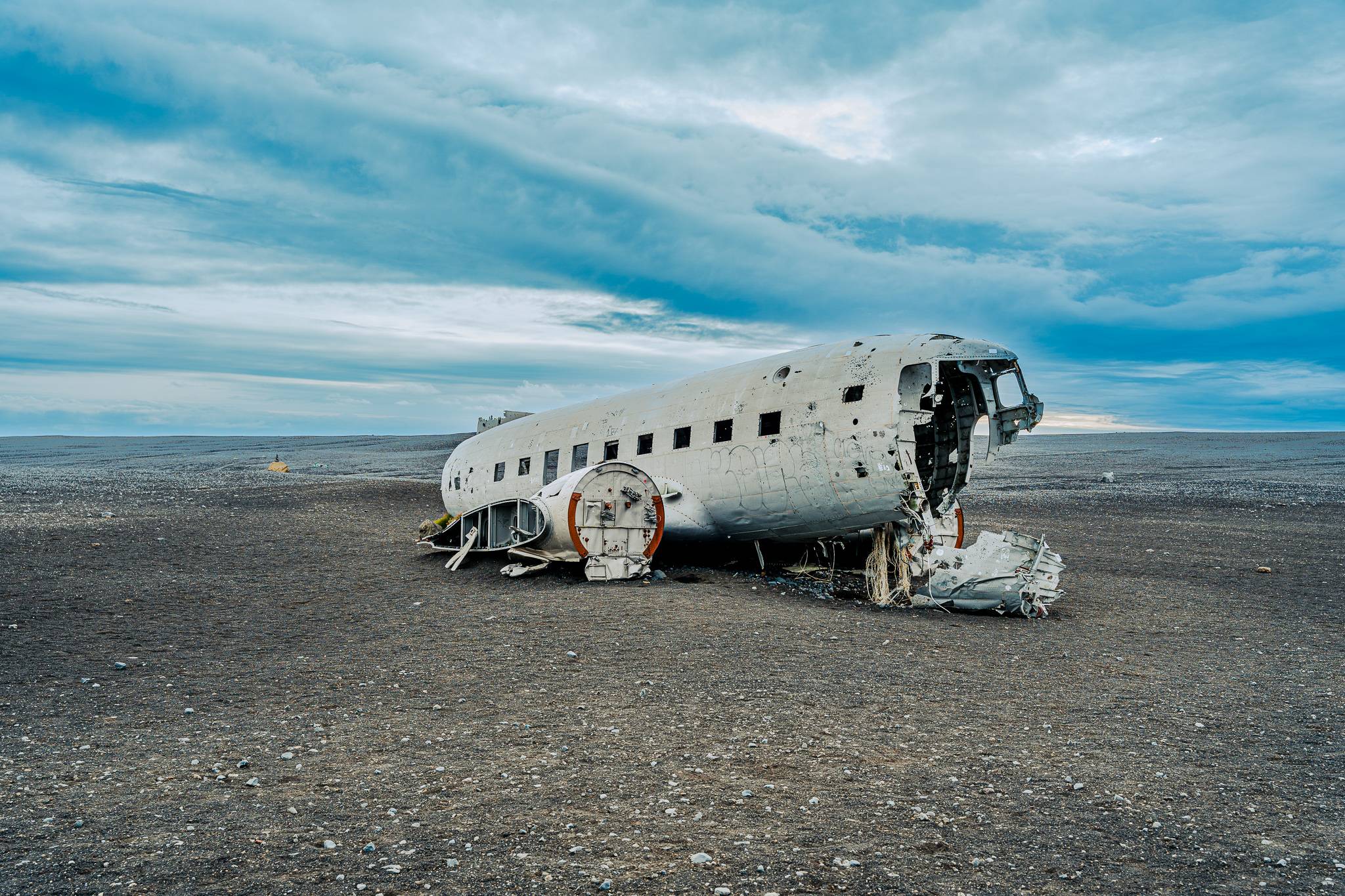 DC Plane crash wreck at Sólheimasandur, Icleand